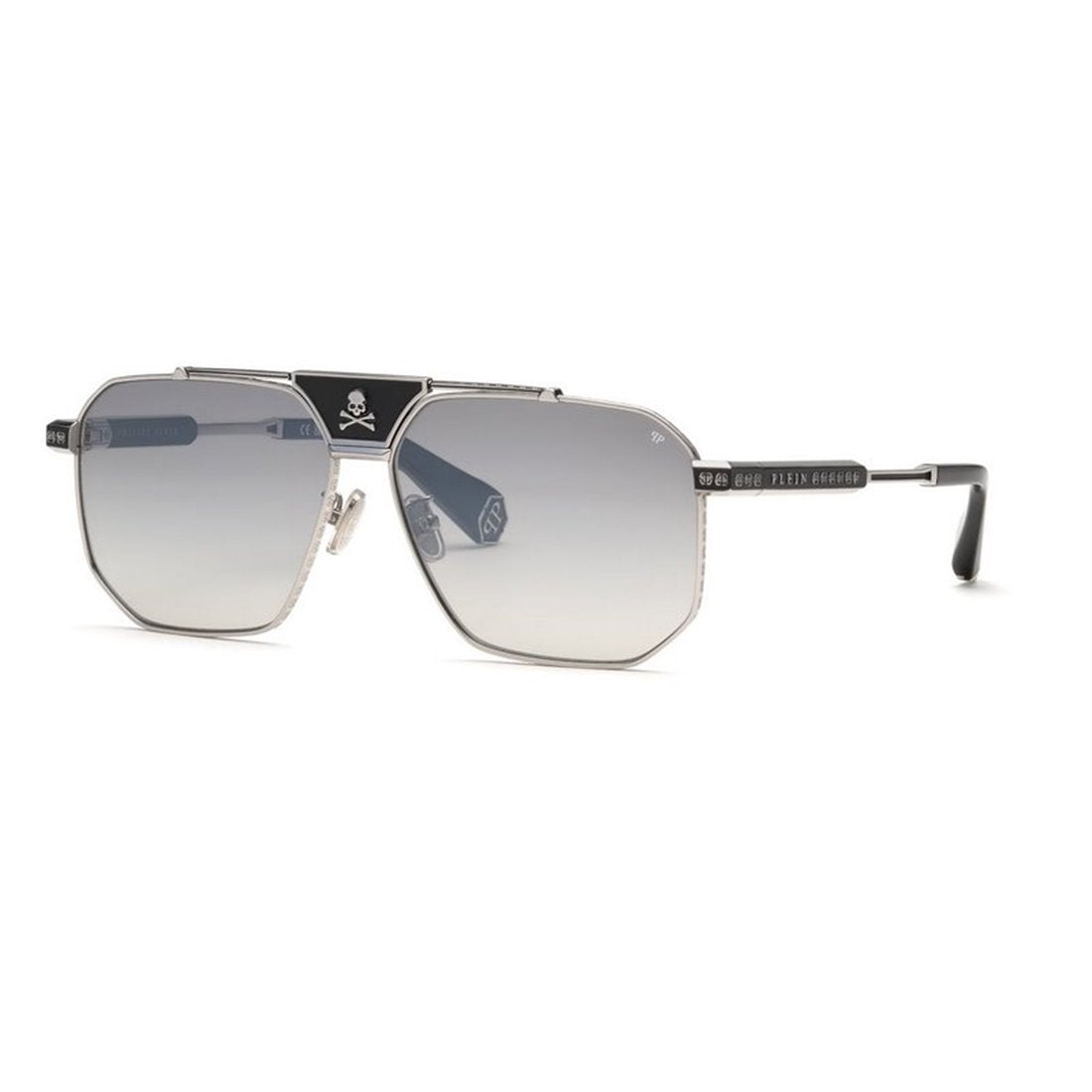 PHILIPP PLEIN Palladio Lucido Titanium Sunglasses for Men