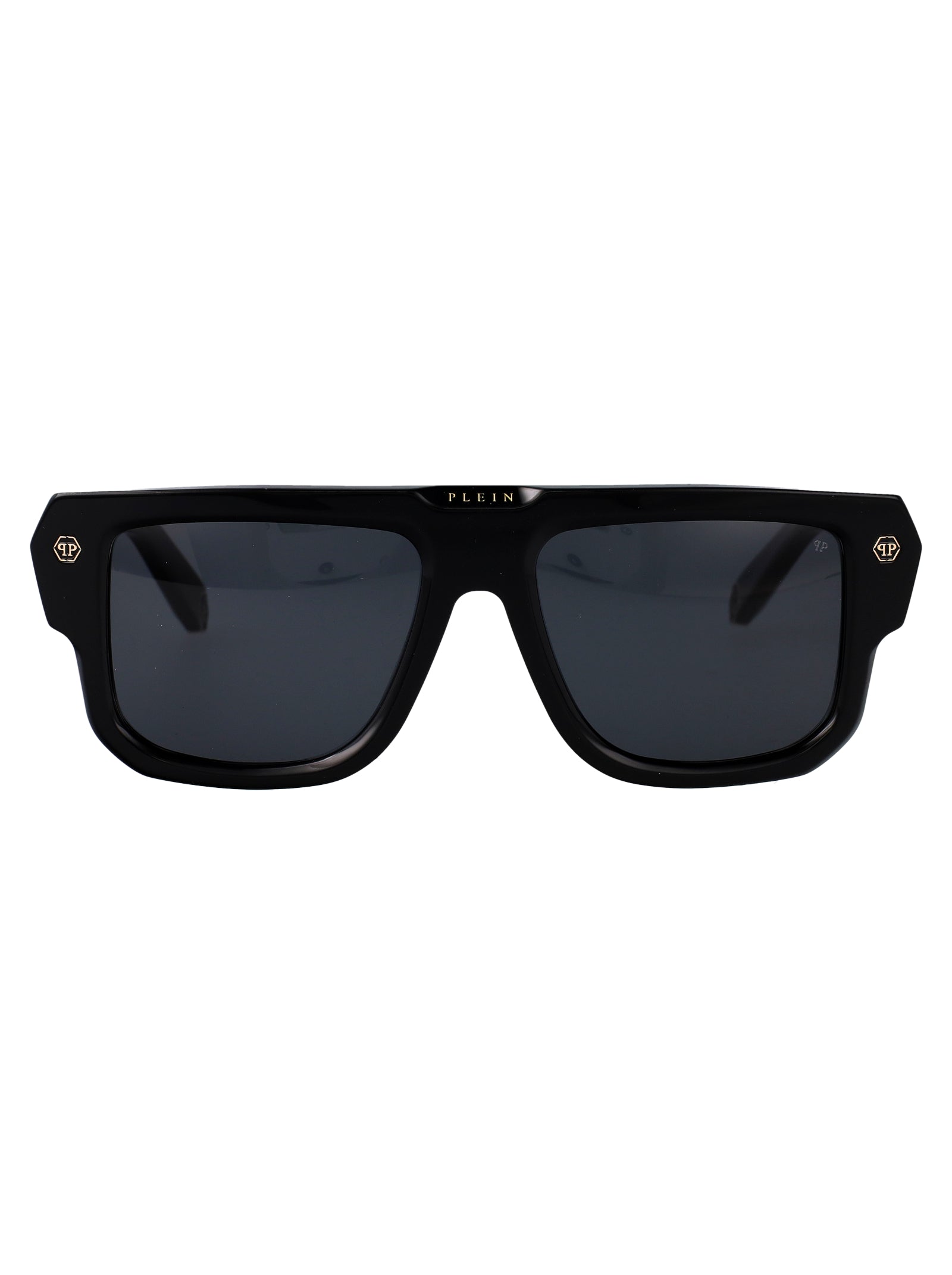 PHILIPP PLEIN Hexagon Camouflage Acetate Sunglasses for Men