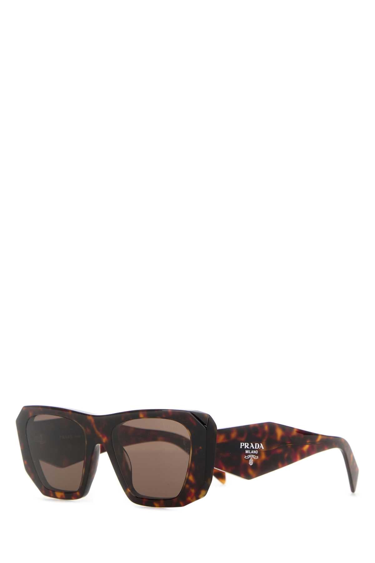 PRADA Printed Acetate Sunglasses - Animal Print Design for Women