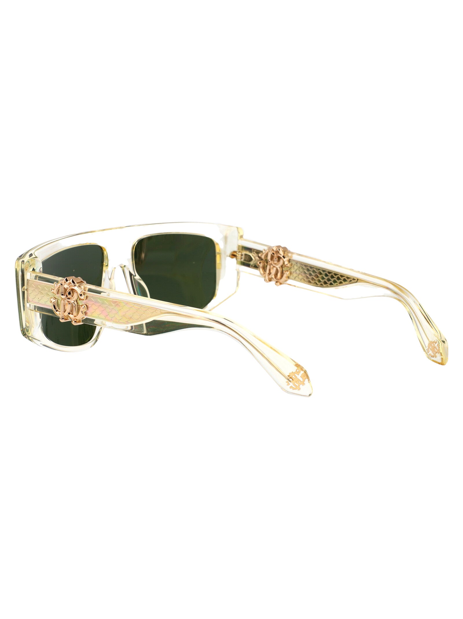 ROBERTO CAVALLI Translucent Acetate Sunglasses - Unisex Style