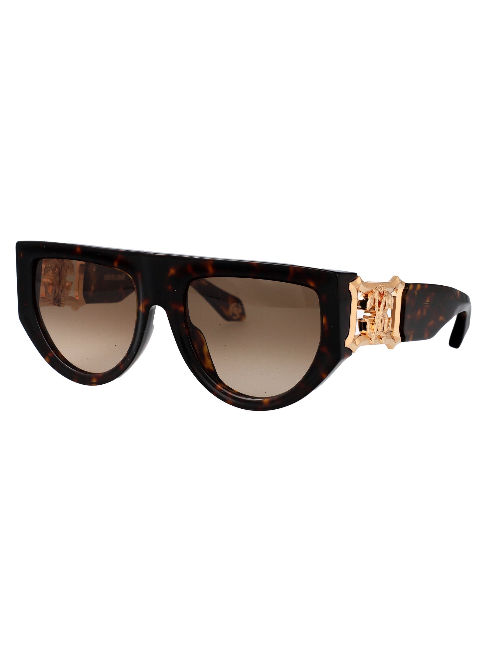 ROBERTO CAVALLI Chic Acetate and Metal Sunglasses