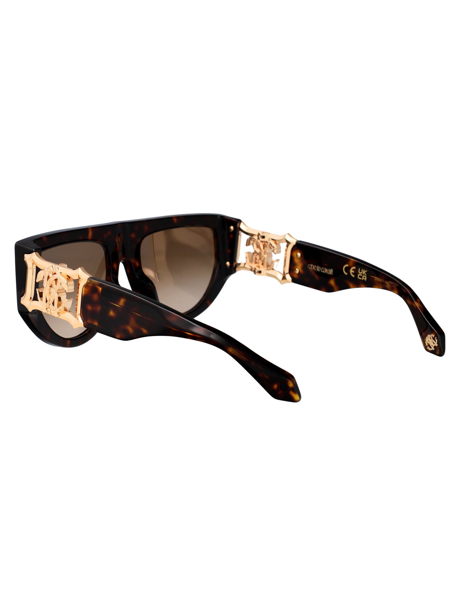 ROBERTO CAVALLI Chic Acetate and Metal Sunglasses