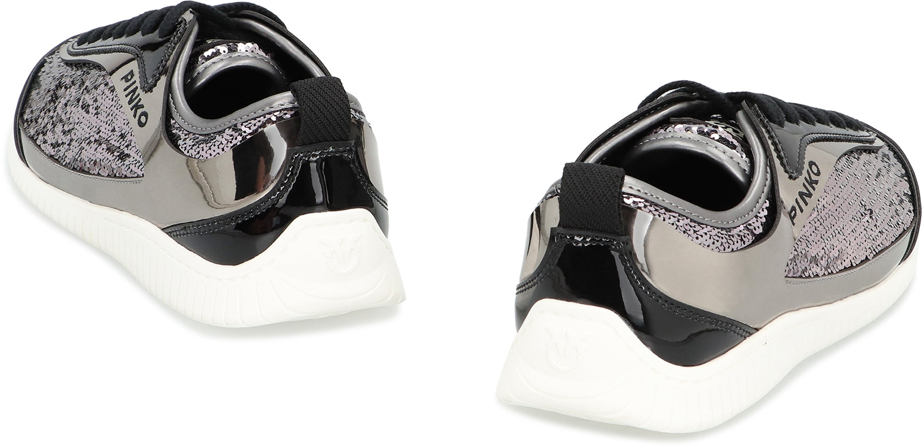 PINKO Low-Top Sequin Embellished Sneakers