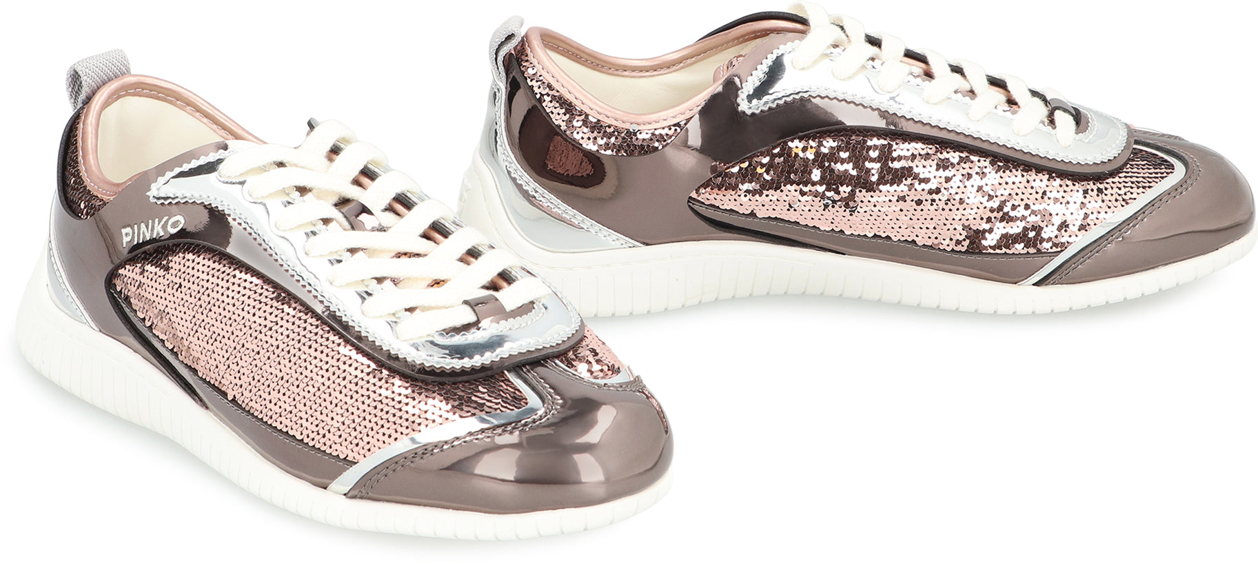 PINKO Low-Top Sequined Sneakers for Women
