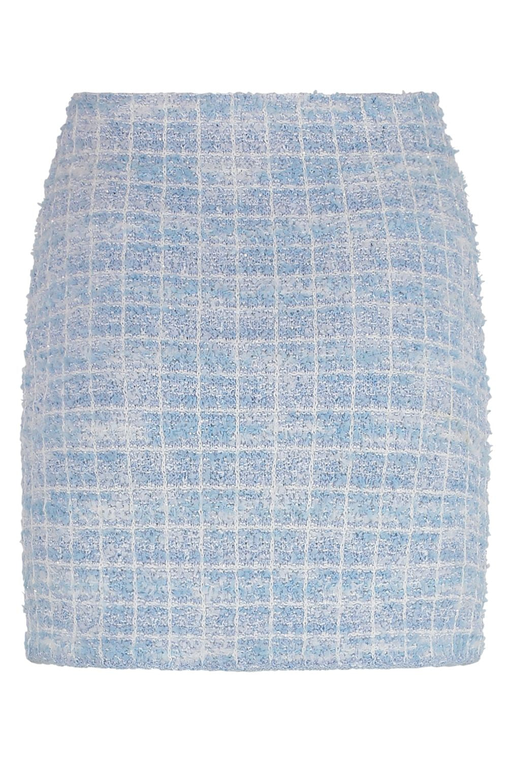 SELF-PORTRAIT Embellished Knit Mini Skirt with Pockets