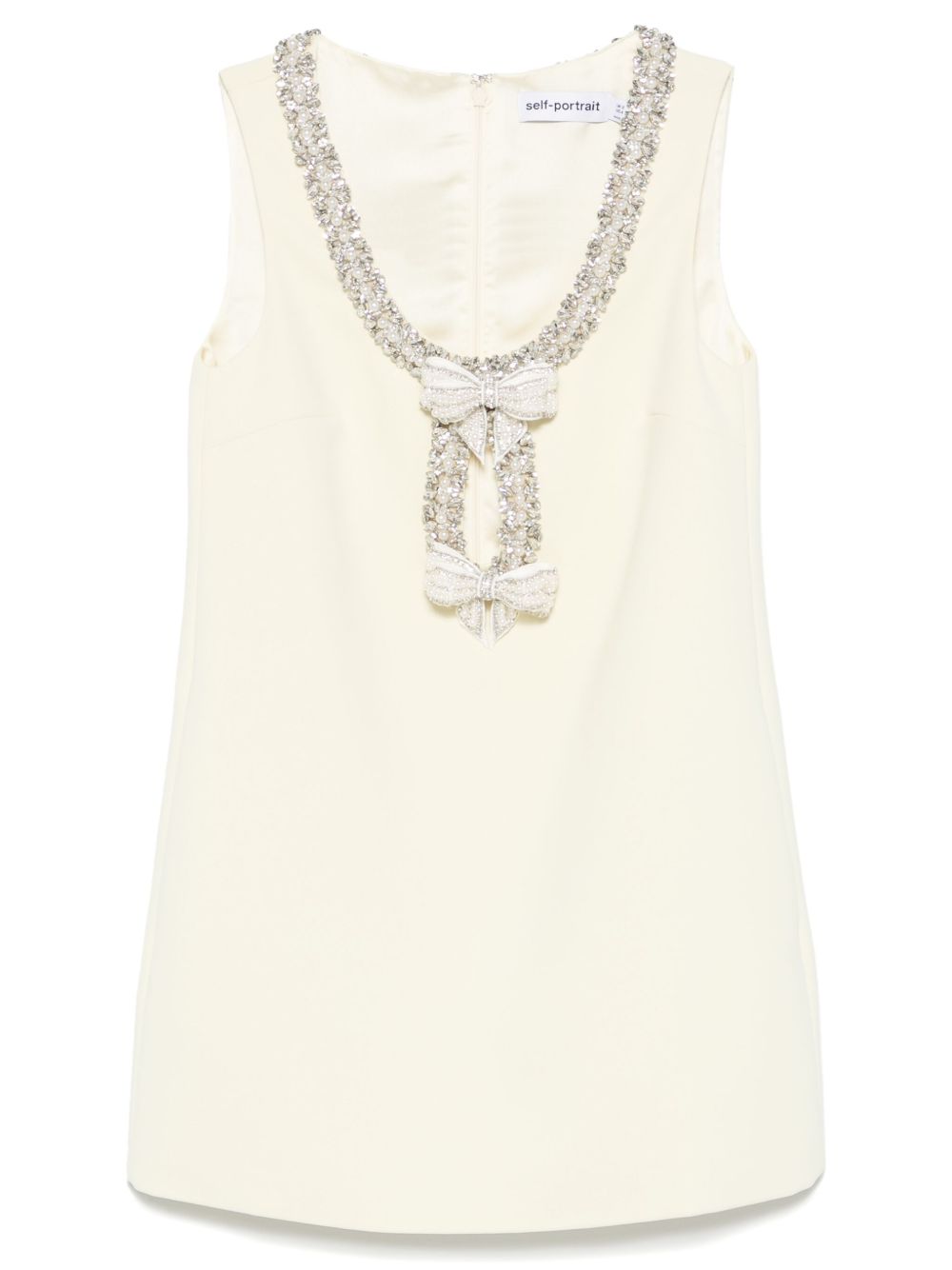 SELF-PORTRAIT Chic Bow Mini Dress