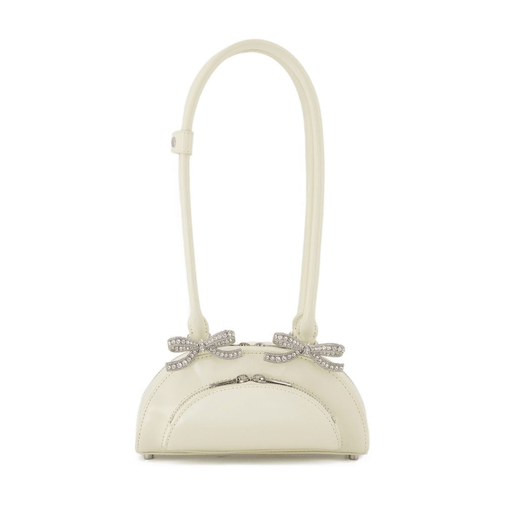 SELF-PORTRAIT Curved Mini Shoulder Handbag