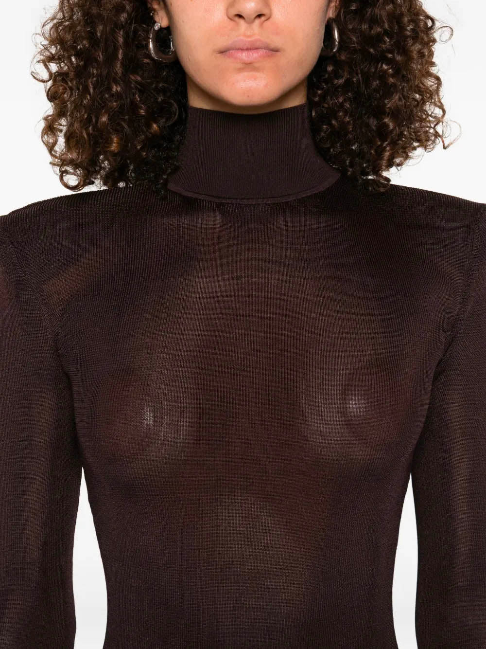 SELF-PORTRAIT Viscose Knit Maxi Dress with Removable Straps - Size S