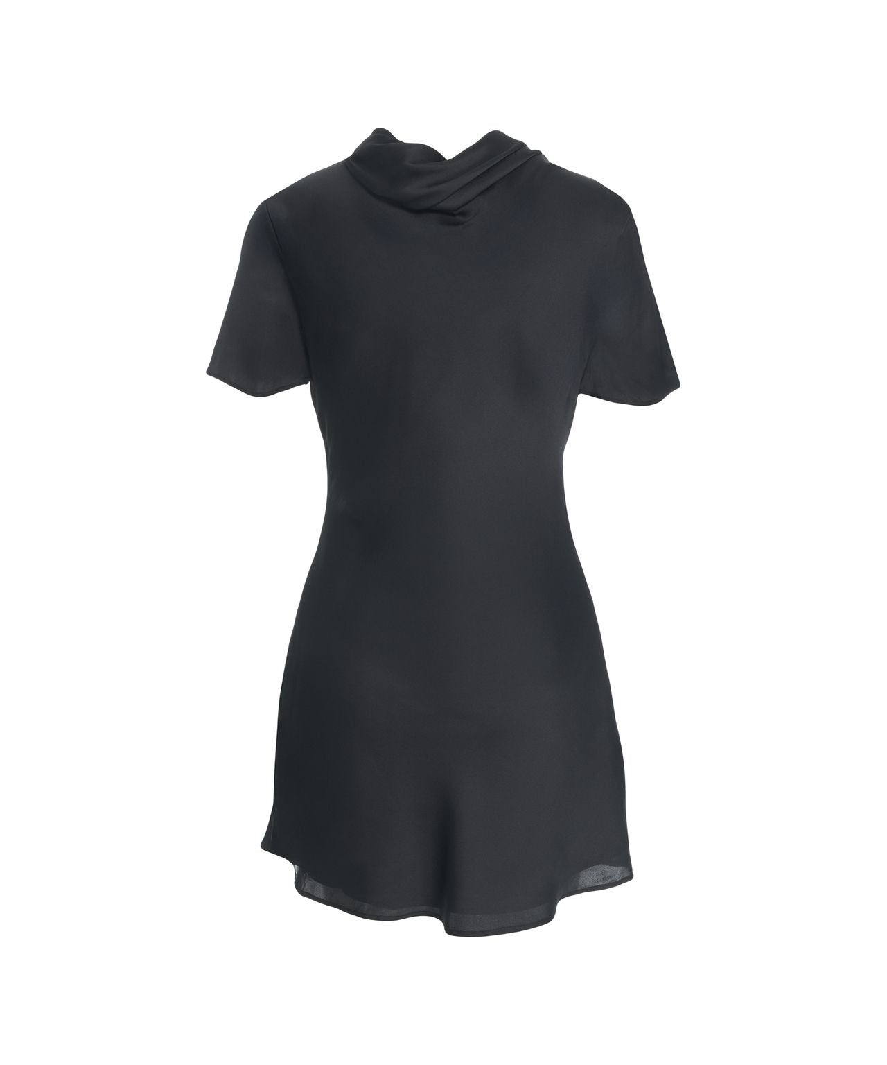 STAUD Chic Mini Dress with Bow Details