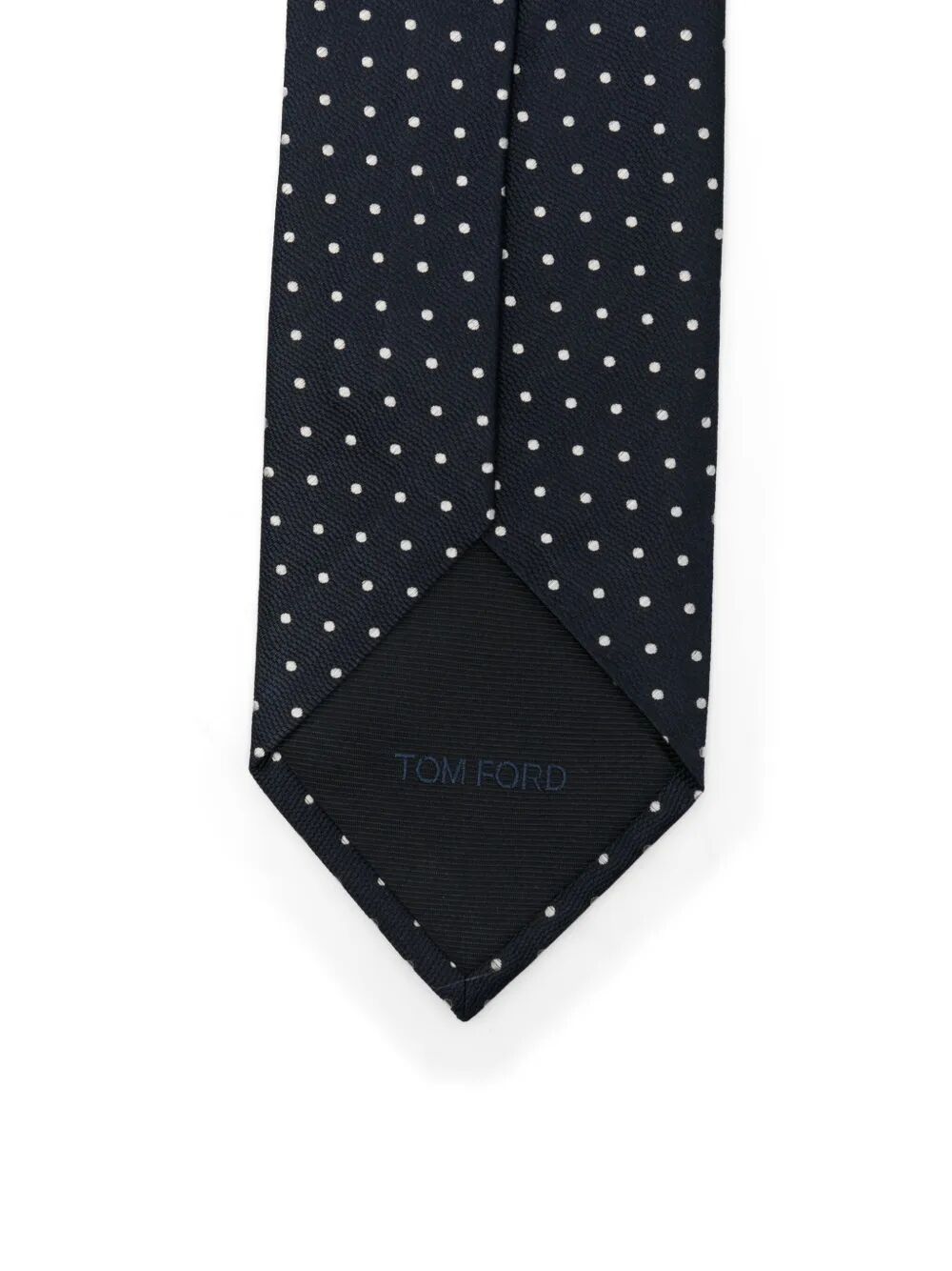 TOM FORD Micro Dot Weave Silk Tie