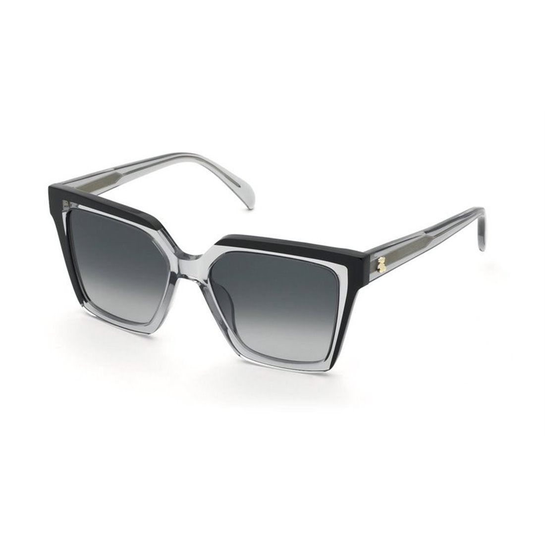 TOUS Shiny Women's Gradient Smoke Sunglasses