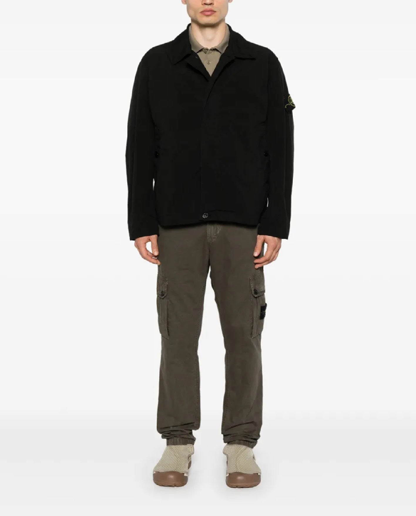 STONE ISLAND Eco-Friendly Lightweight Jacket for Men - Spring Summer 25