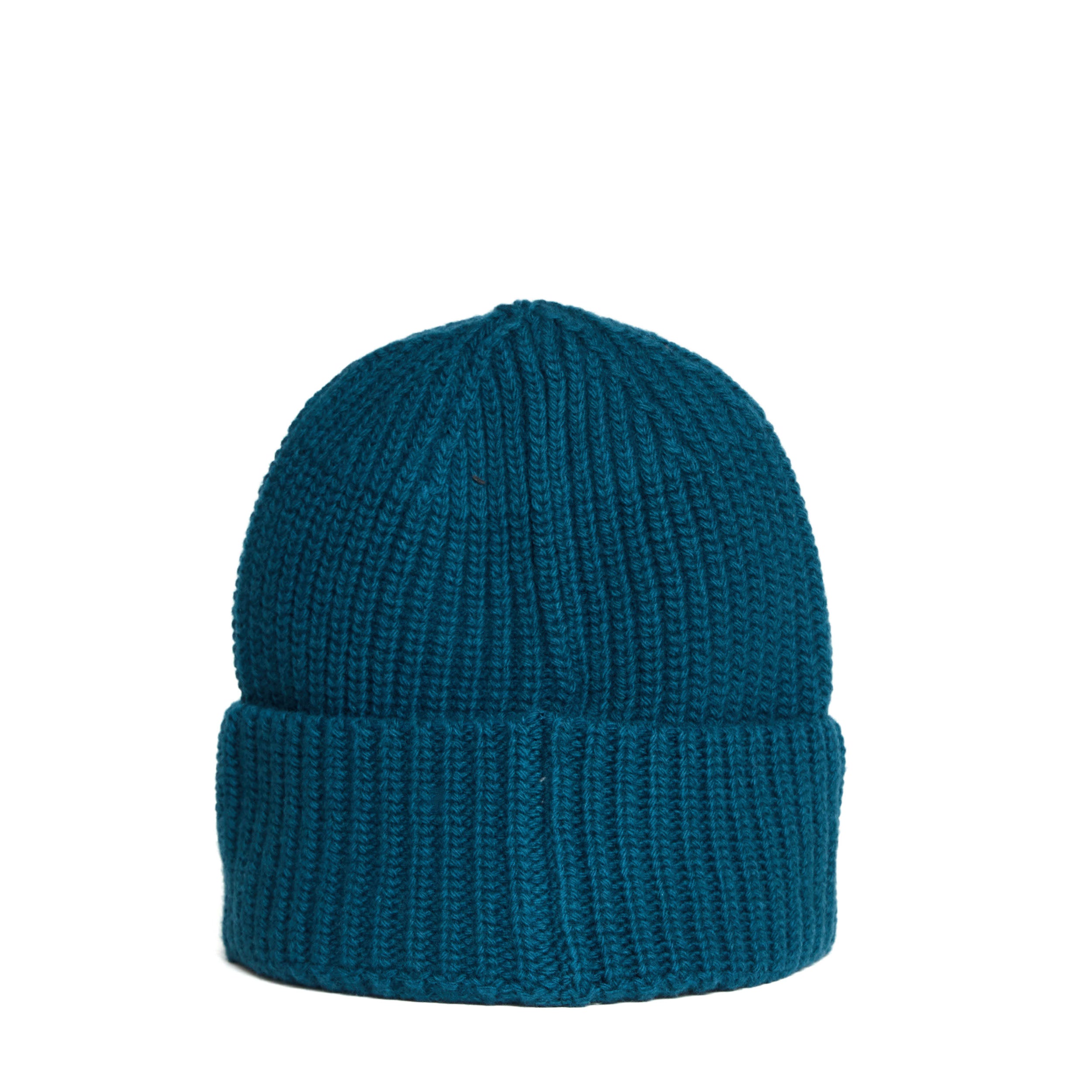 STONE ISLAND Men's RWS Wool Ribbed Beanie with Cuff