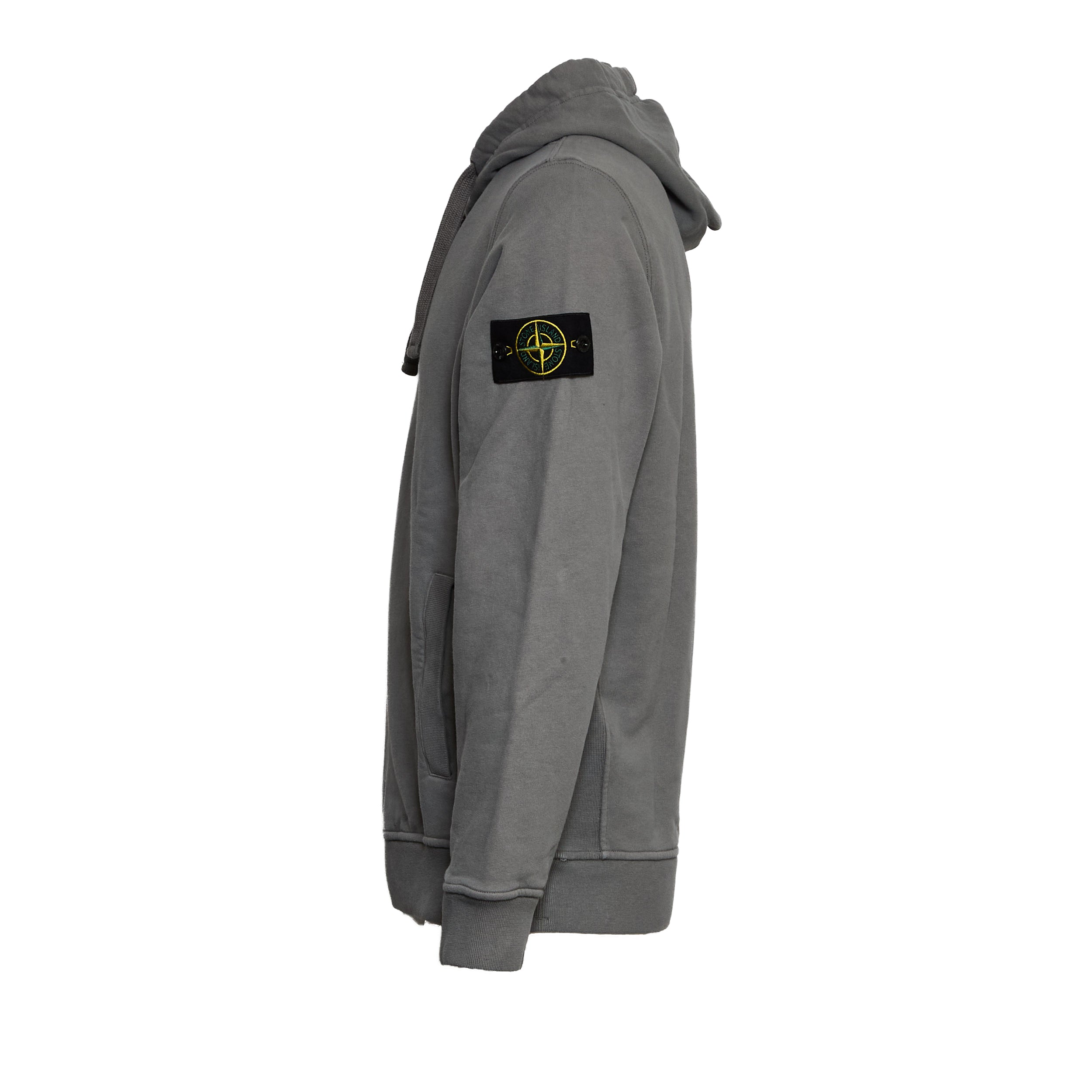 STONE ISLAND Brushed Organic Cotton Fleece Sweatshirt