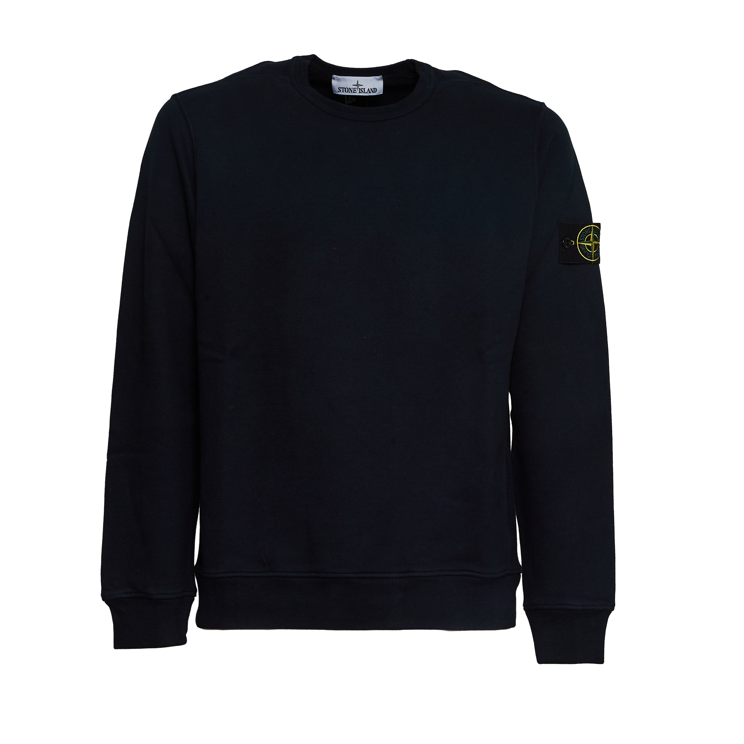 STONE ISLAND Men's Regular Fit Brushed Organic Cotton Fleece Sweatshirt