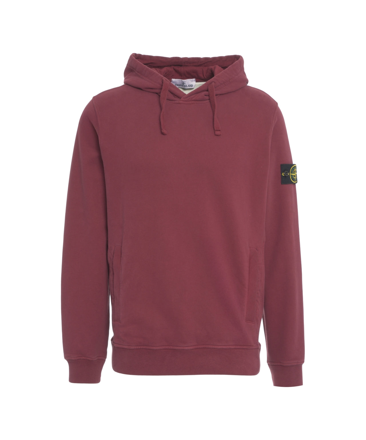 STONE ISLAND Comfortable Loose Fit Hoodie with Logo Patch