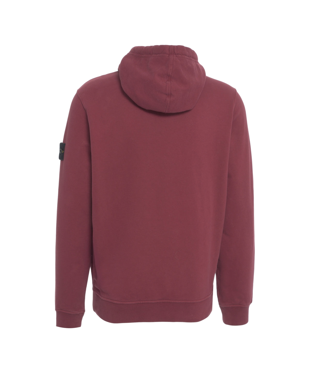 STONE ISLAND Comfortable Loose Fit Hoodie with Logo Patch