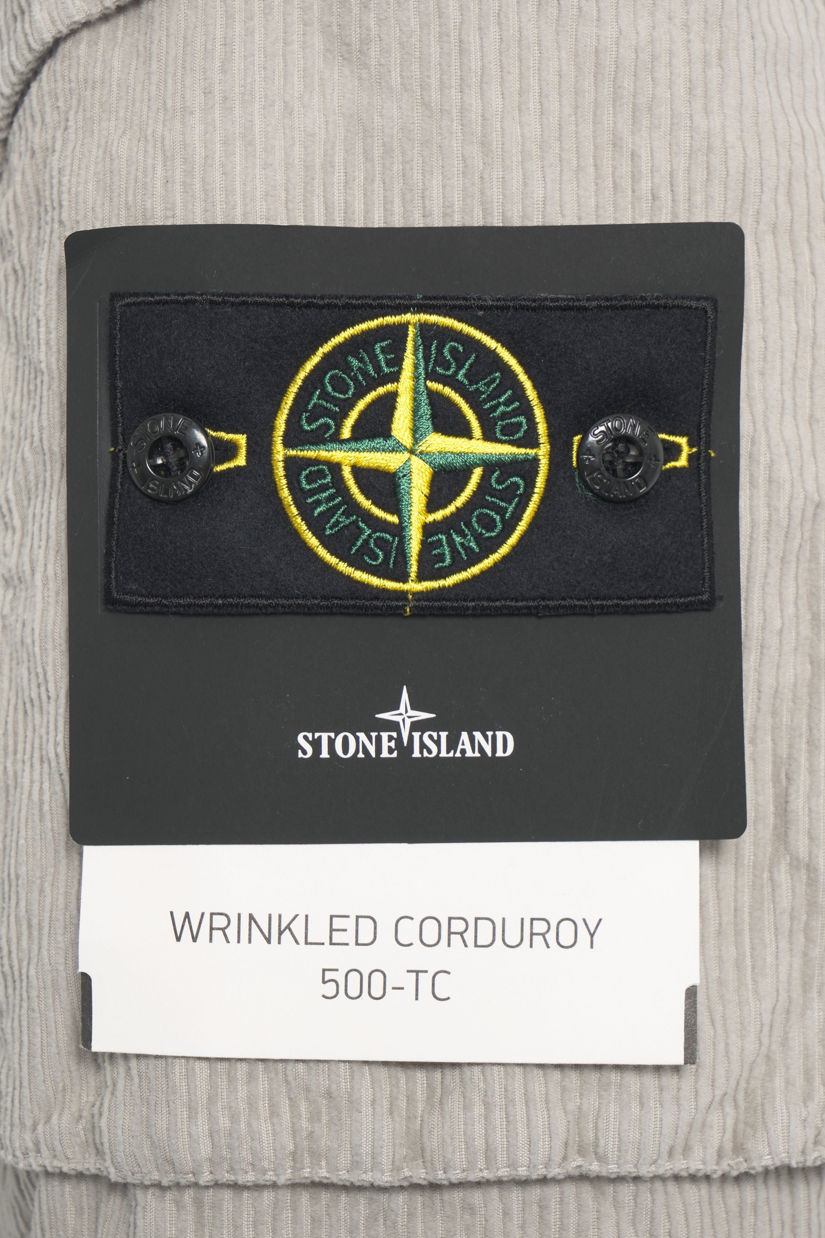 STONE ISLAND Men's Ribbed Drawstring Hooded Jacket