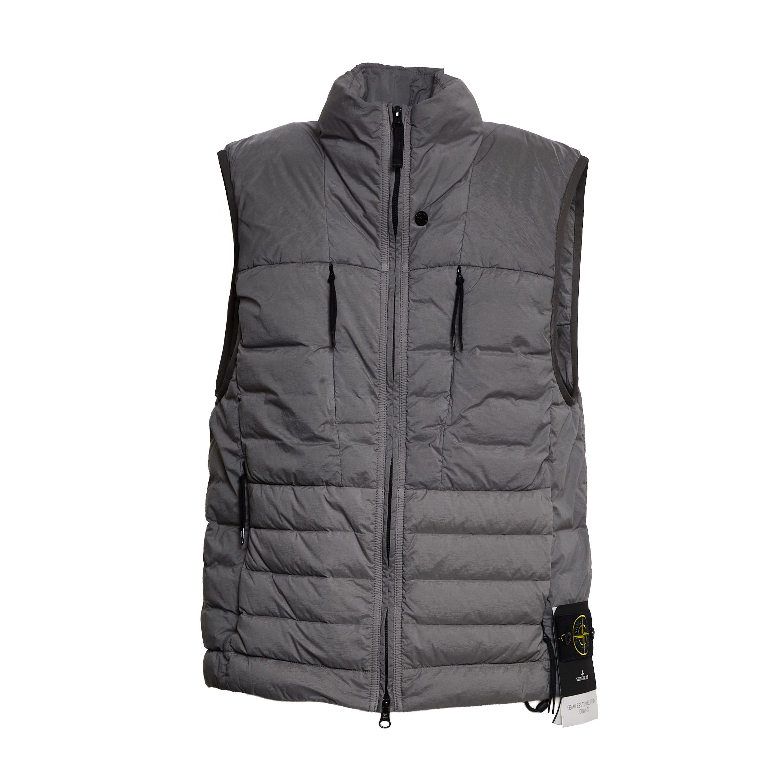 STONE ISLAND Men's Seamless Tunnel Nylon Down Gilet