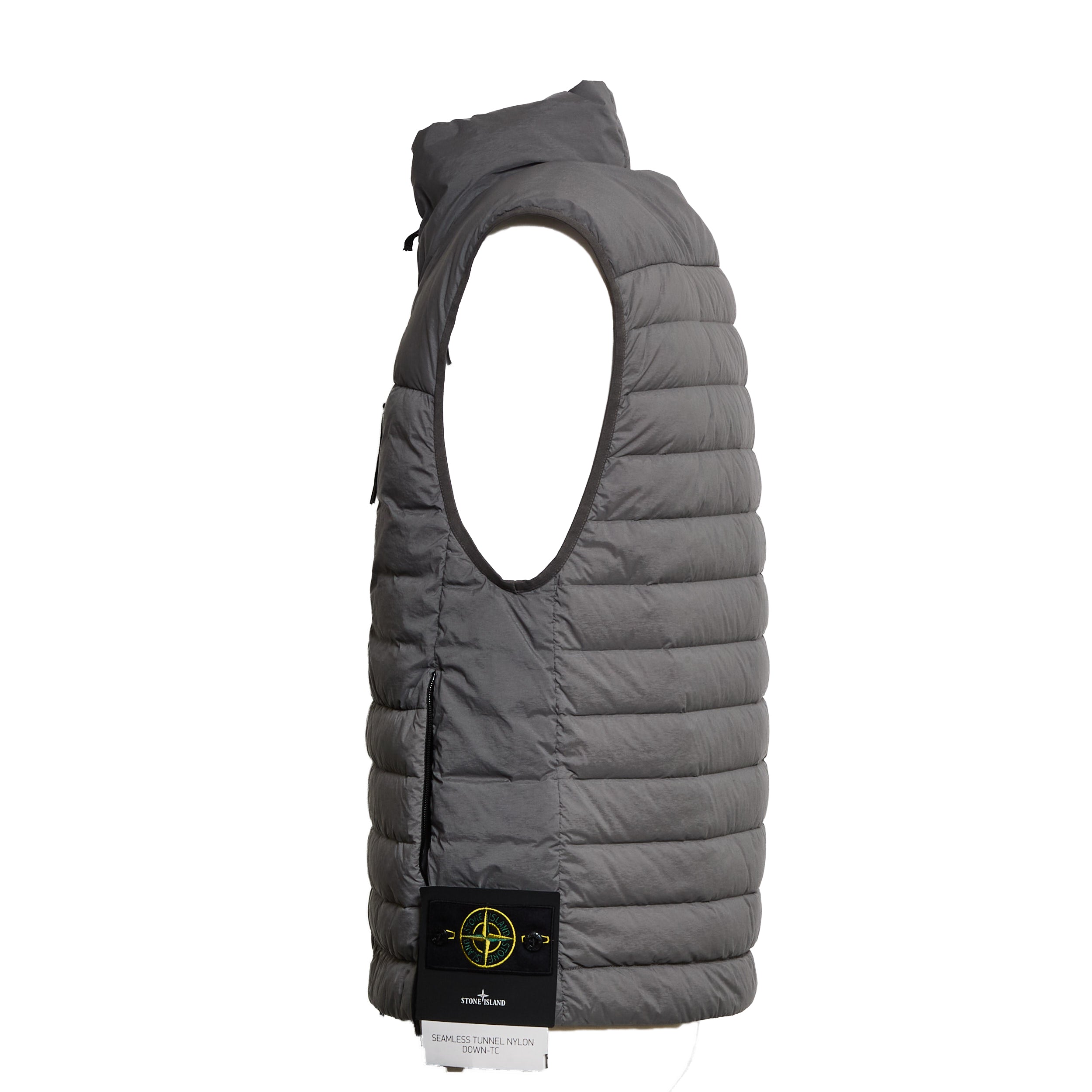 STONE ISLAND Men's Seamless Tunnel Nylon Down Gilet