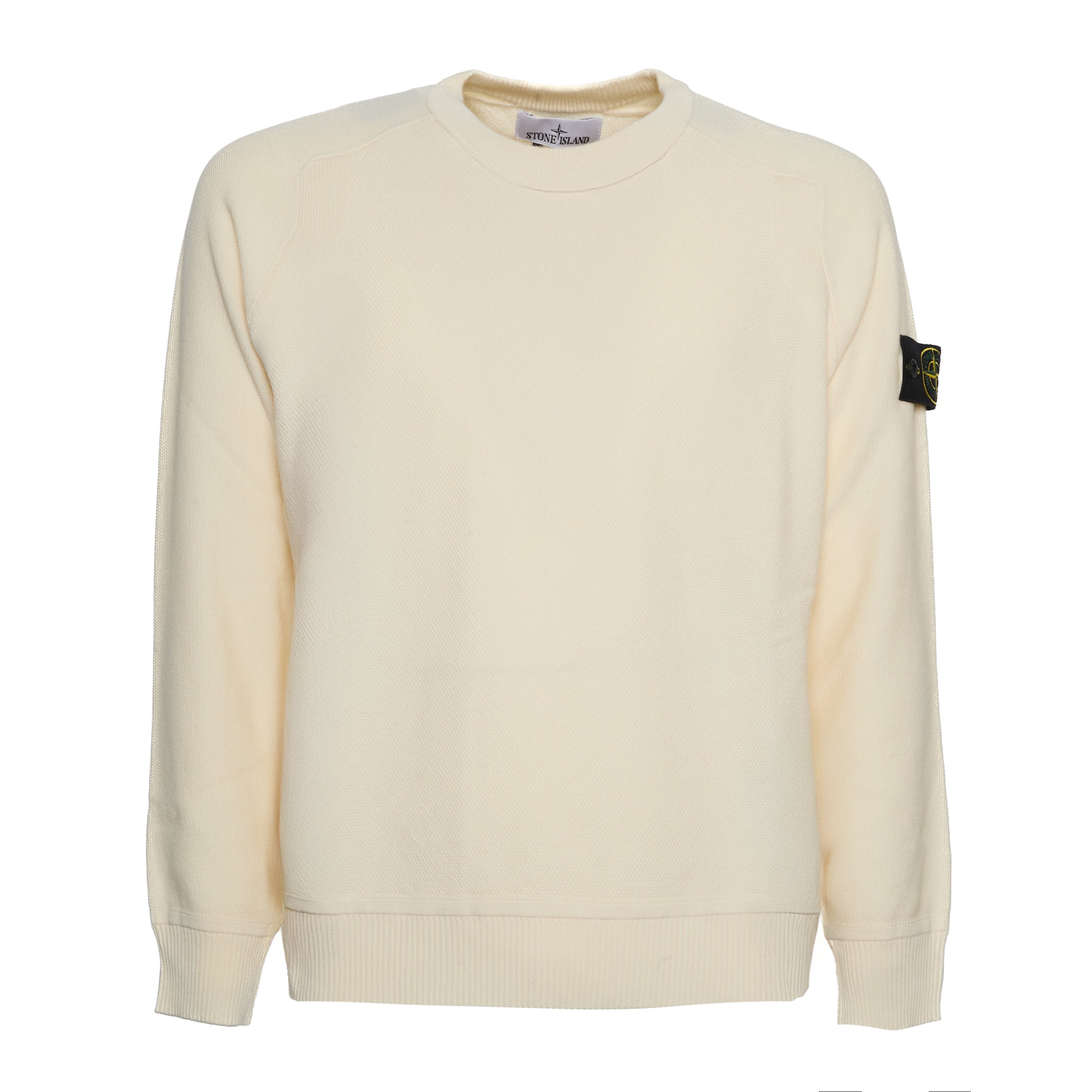 STONE ISLAND Micro Stitch Crew Neck Sweater - Relaxed Fit