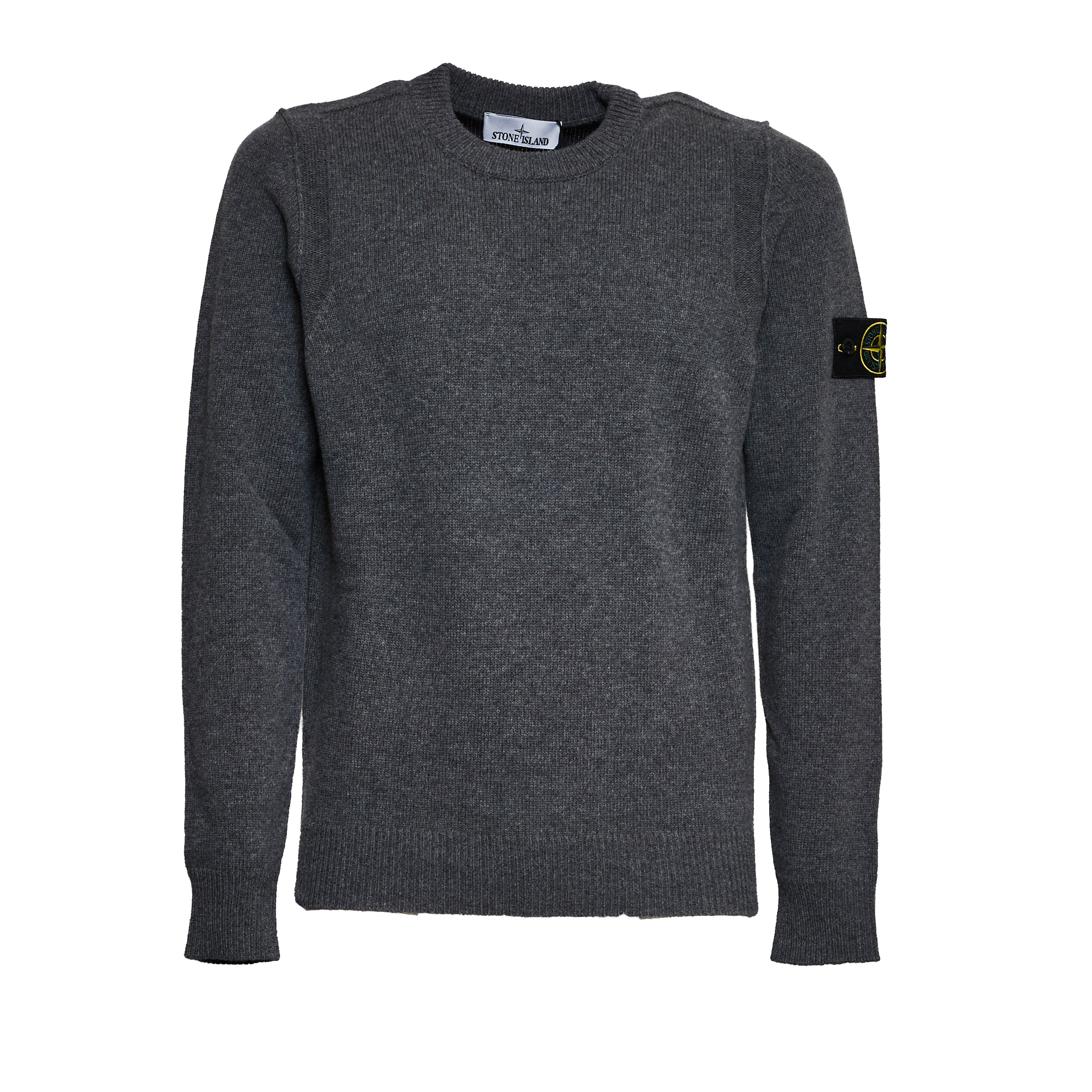 STONE ISLAND Pullover Lambswool Sweater for Men - Regular Fit