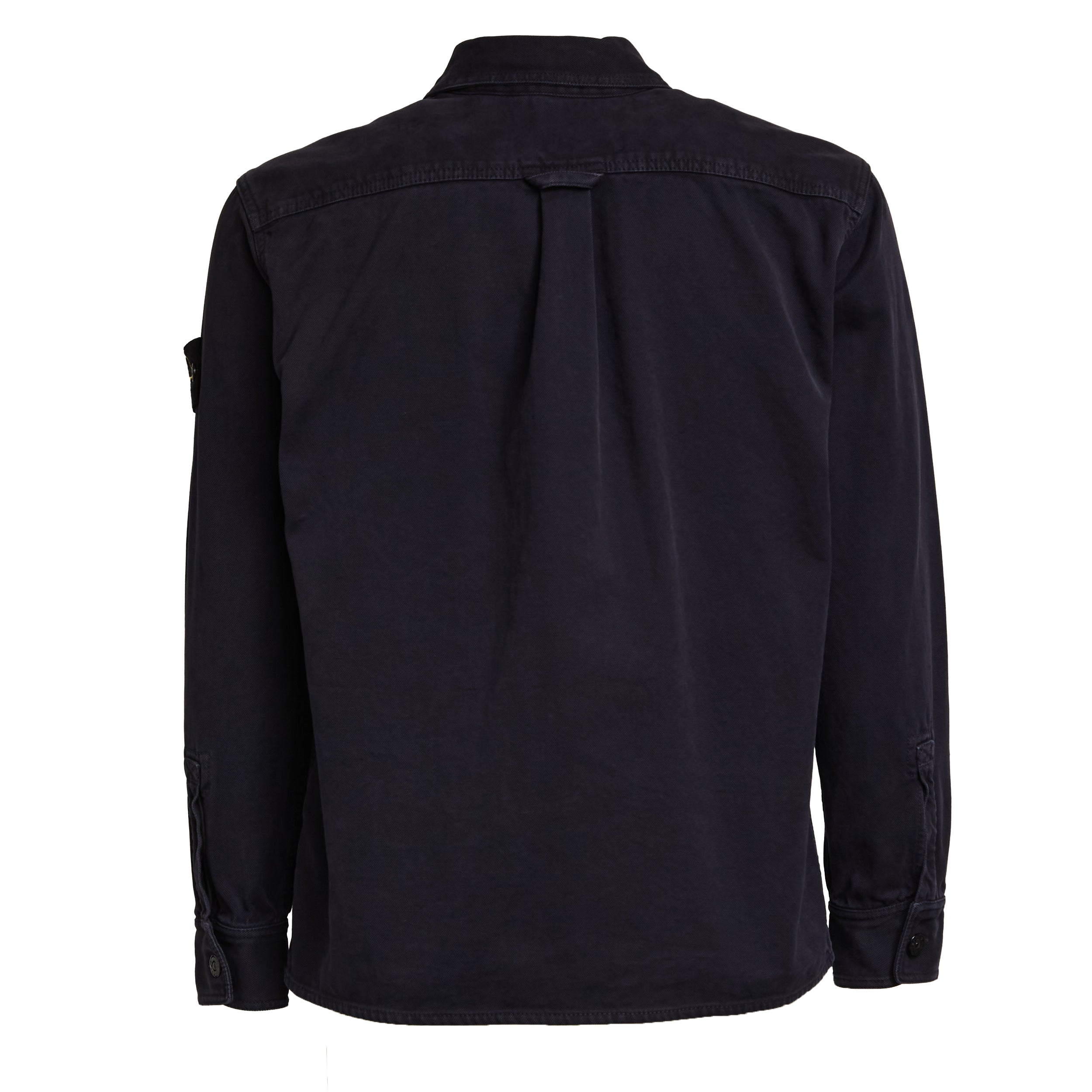 STONE ISLAND Organic Washed Cotton Overshirt for Men - Relaxed Fit