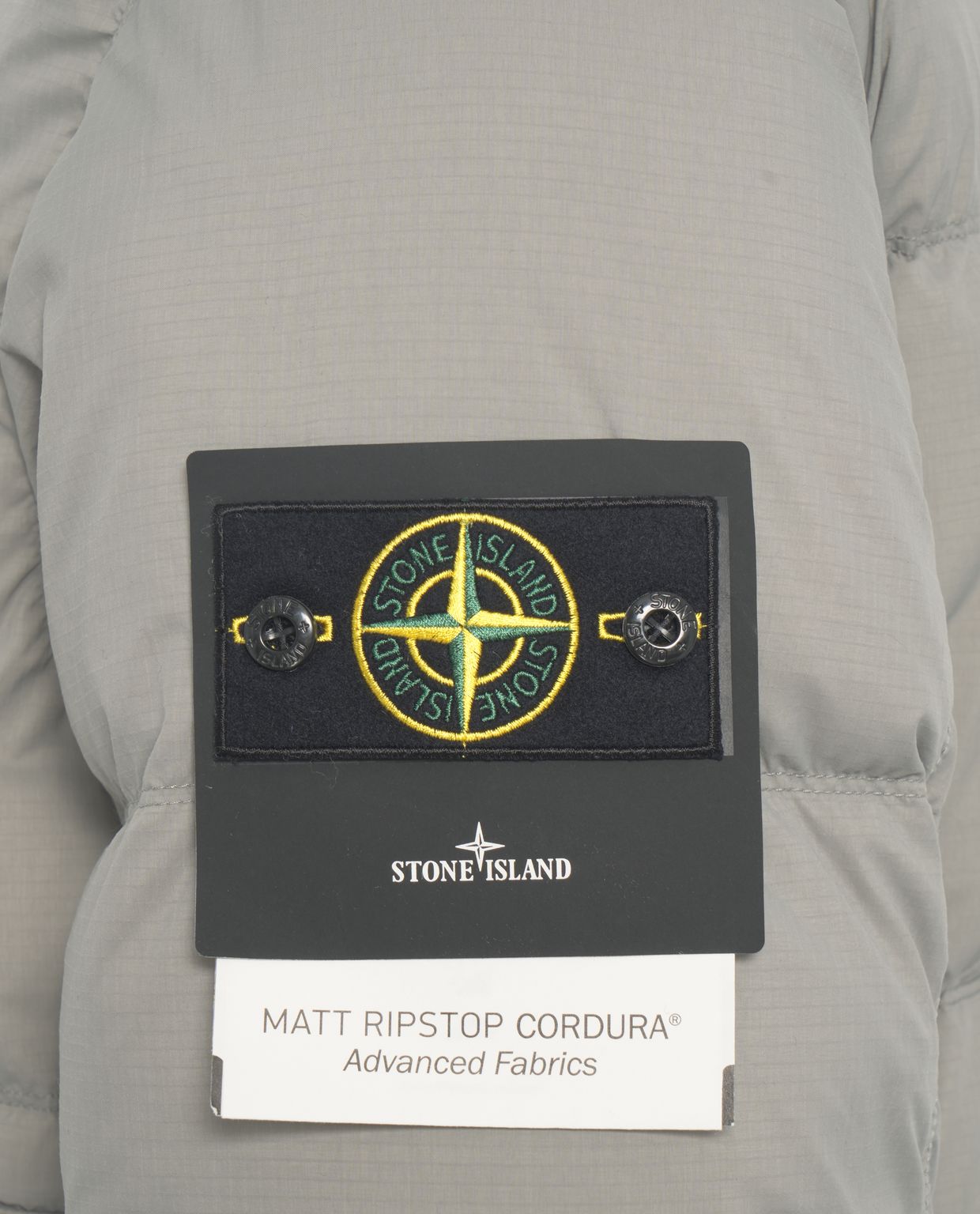 STONE ISLAND Men's Puffer Jacket with Drawstring Hood