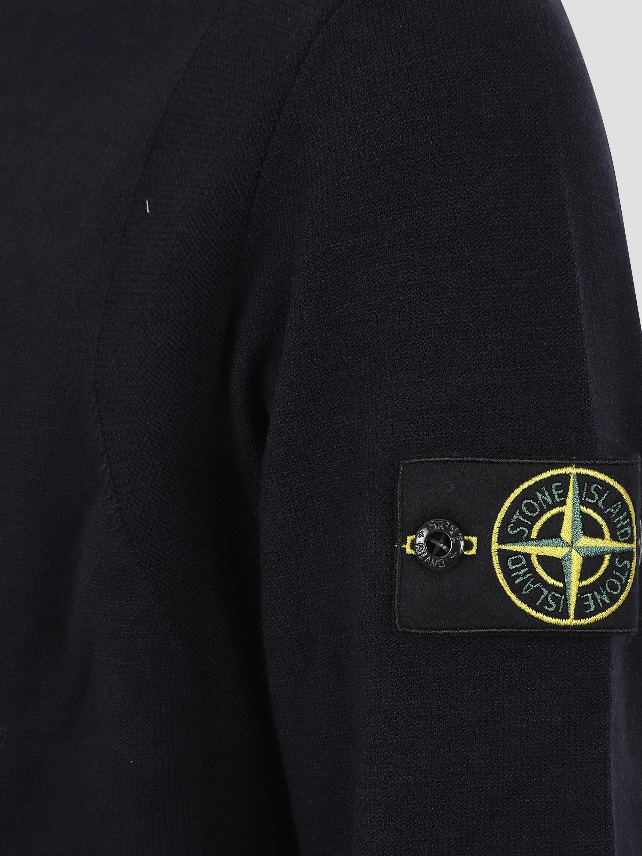 STONE ISLAND Relaxed Fit Sweater for Men - Fall Winter 25/26