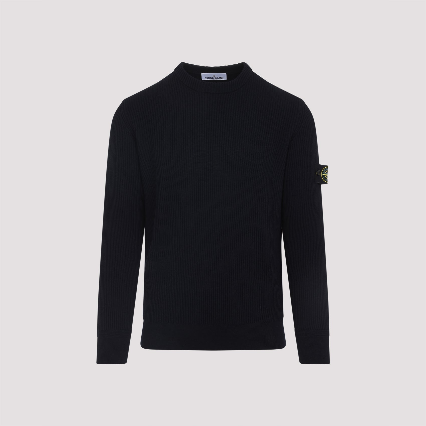 STONE ISLAND Classic Fit Wool Sweater for Men
