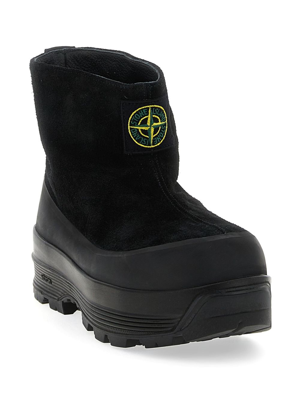 STONE ISLAND Ankle Boots with Compass Logo for Men