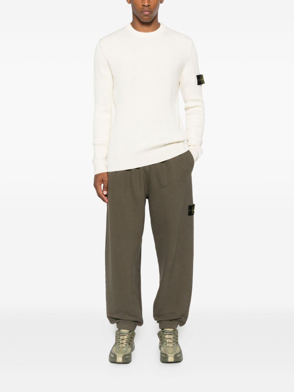 STONE ISLAND Luxurious Virgin Wool Sweater for Men