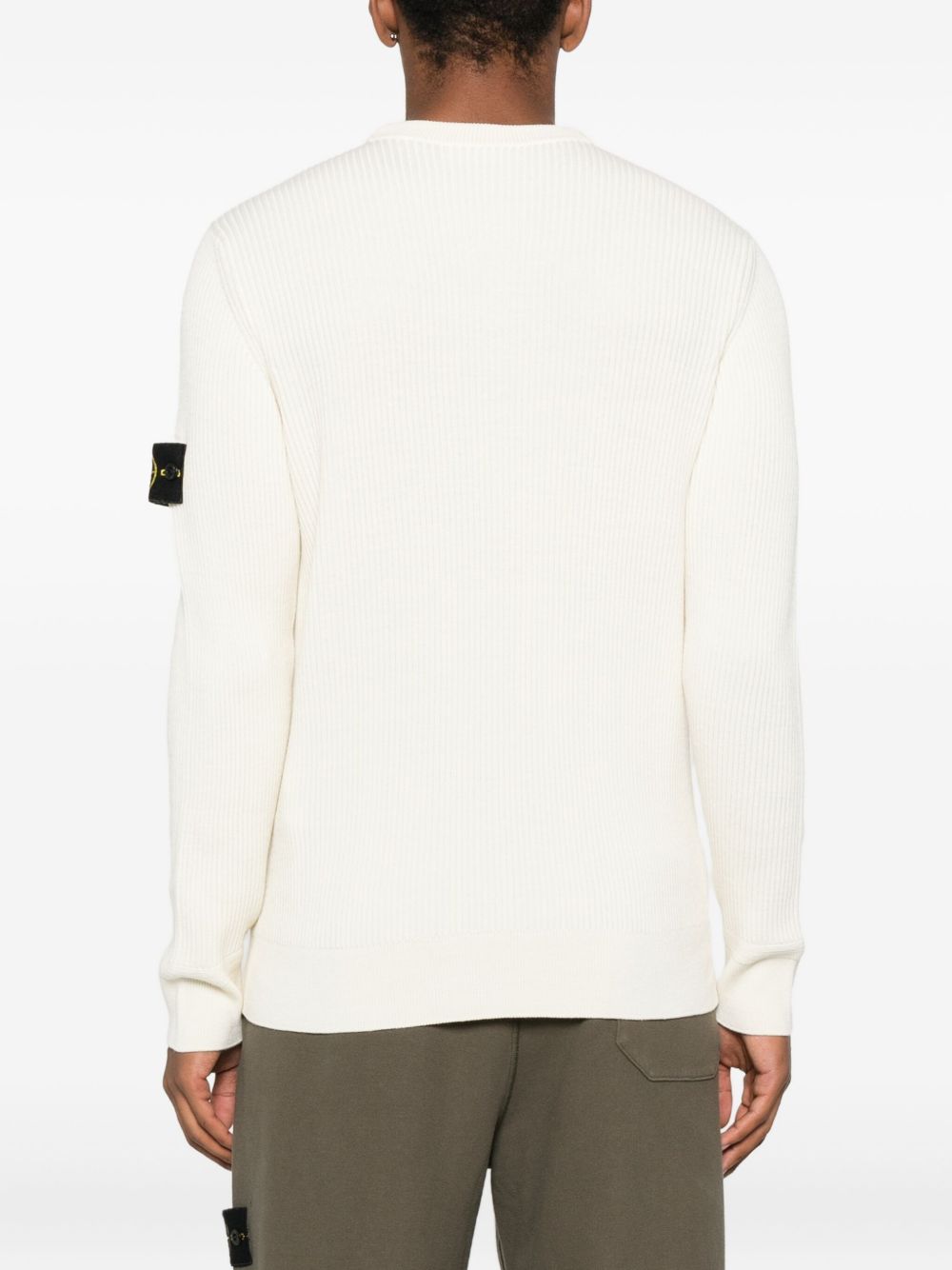 STONE ISLAND Luxurious Virgin Wool Sweater for Men