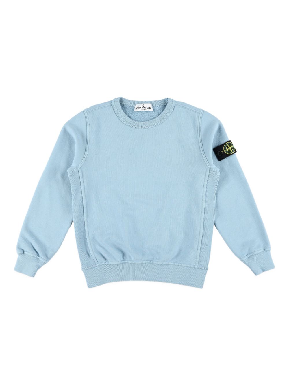 STONE ISLAND Boys' Essential Crewneck Sweatshirt - Fall Winter 25/26