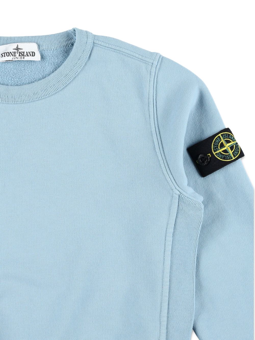 STONE ISLAND Boys' Essential Crewneck Sweatshirt - Fall Winter 25/26