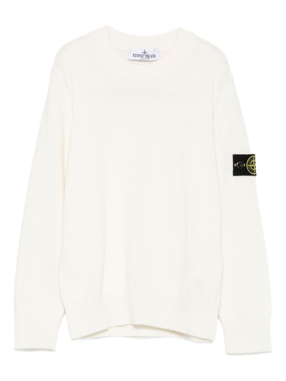 STONE ISLAND Natural Blend Boys' Sweater for Fall/Winter 25