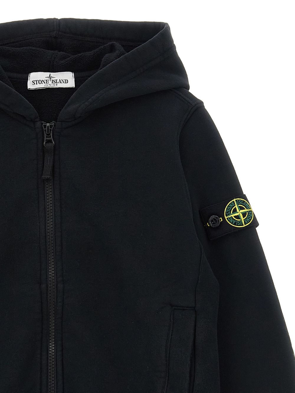 STONE ISLAND JUNIOR Boys' Mini Sweatshirt for Fall Winter 25/26