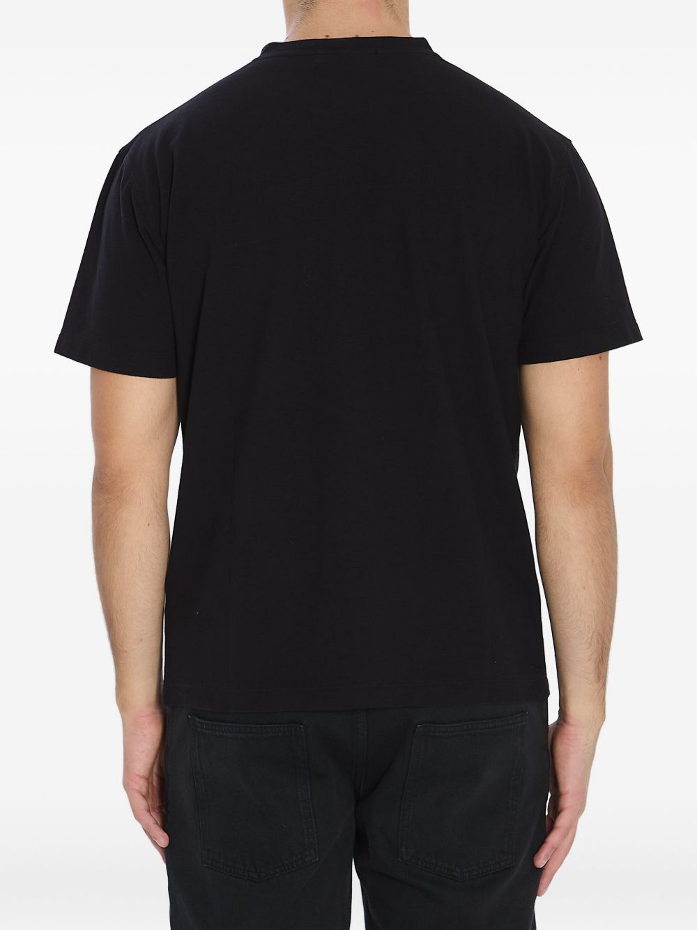 STONE ISLAND Sleek Crepe Cotton T-shirt for Men