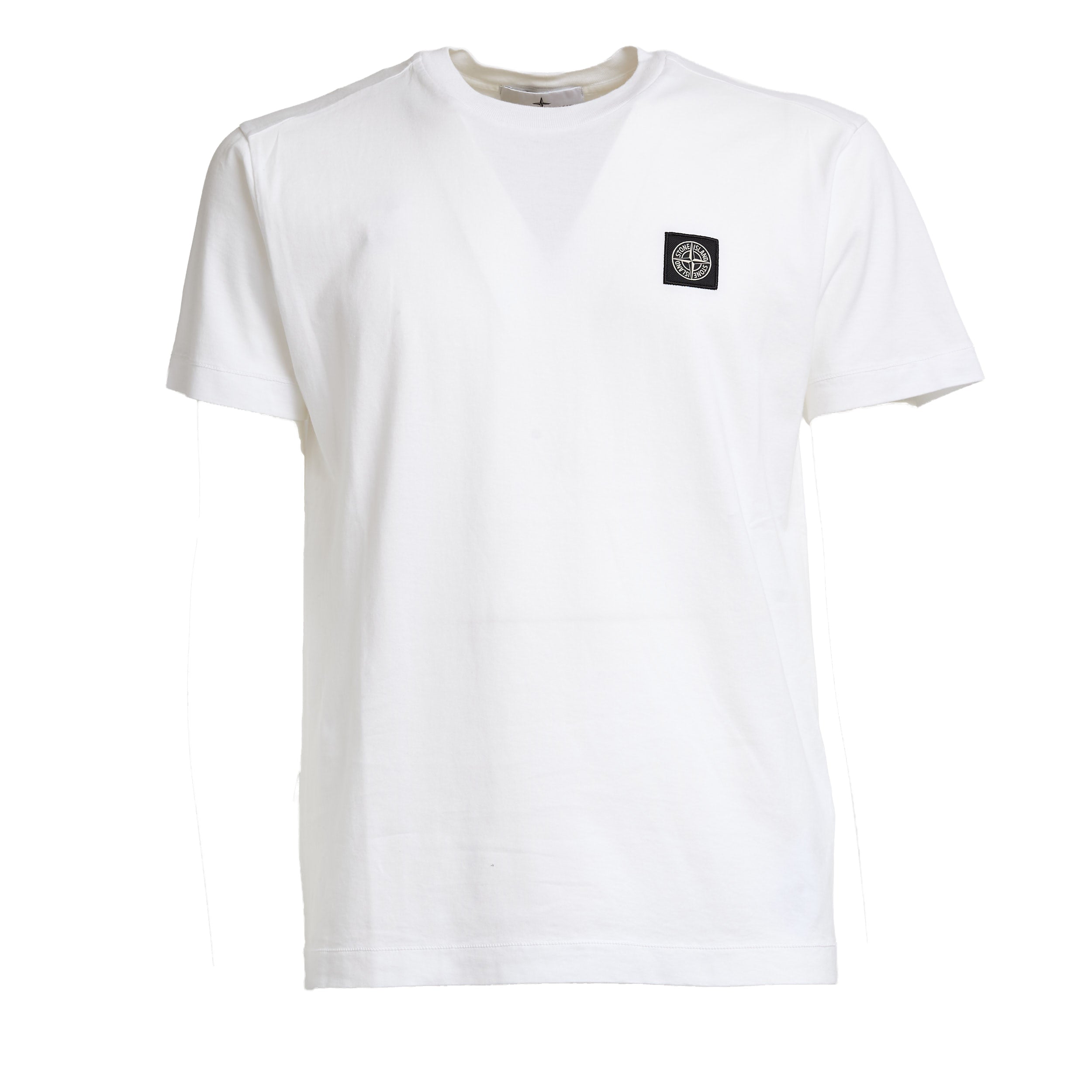 STONE ISLAND Slim Fit Compass Logo T-Shirt for Men - FW25