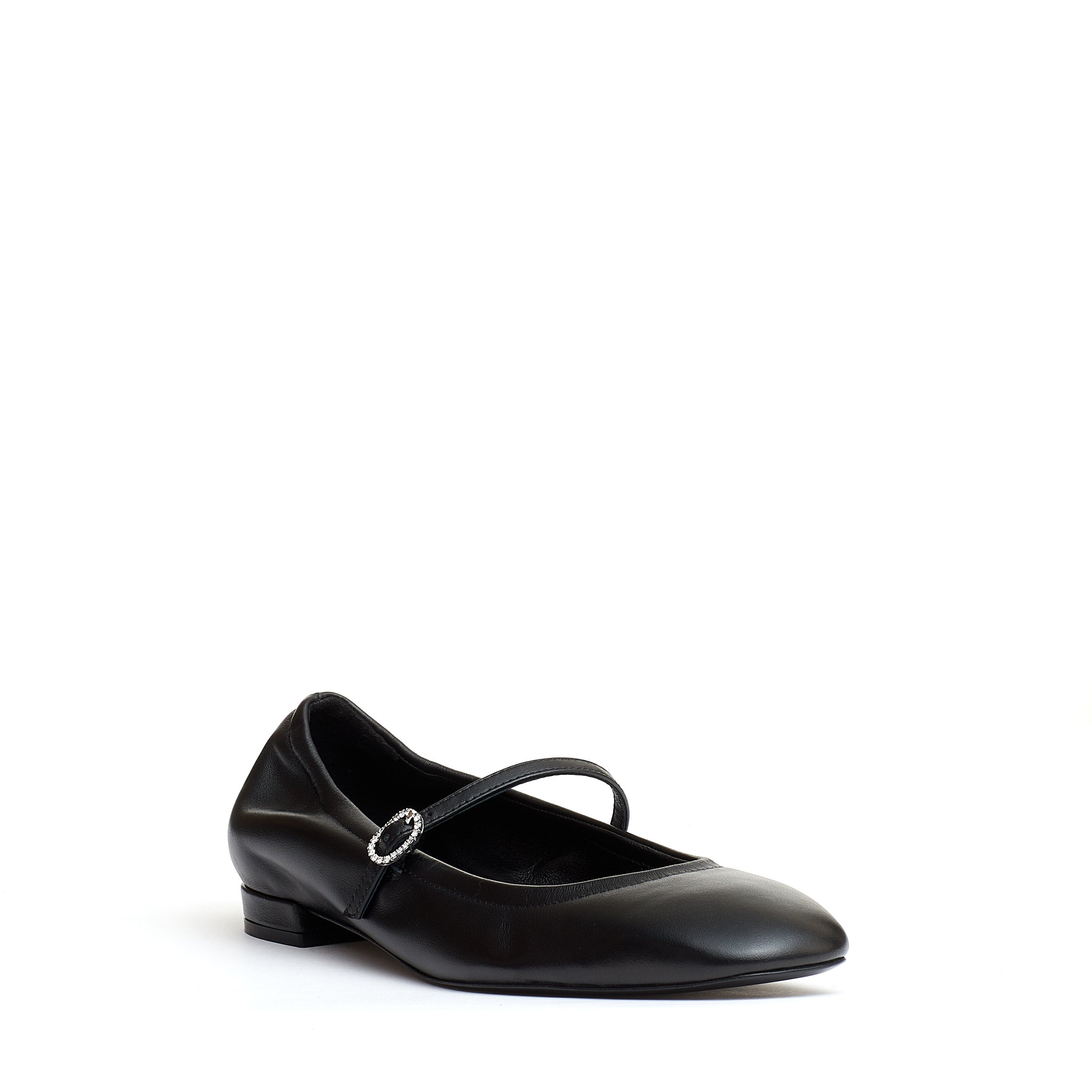 STUART WEITZMAN Elegant Ballerina Flats with Chic Strap Detail