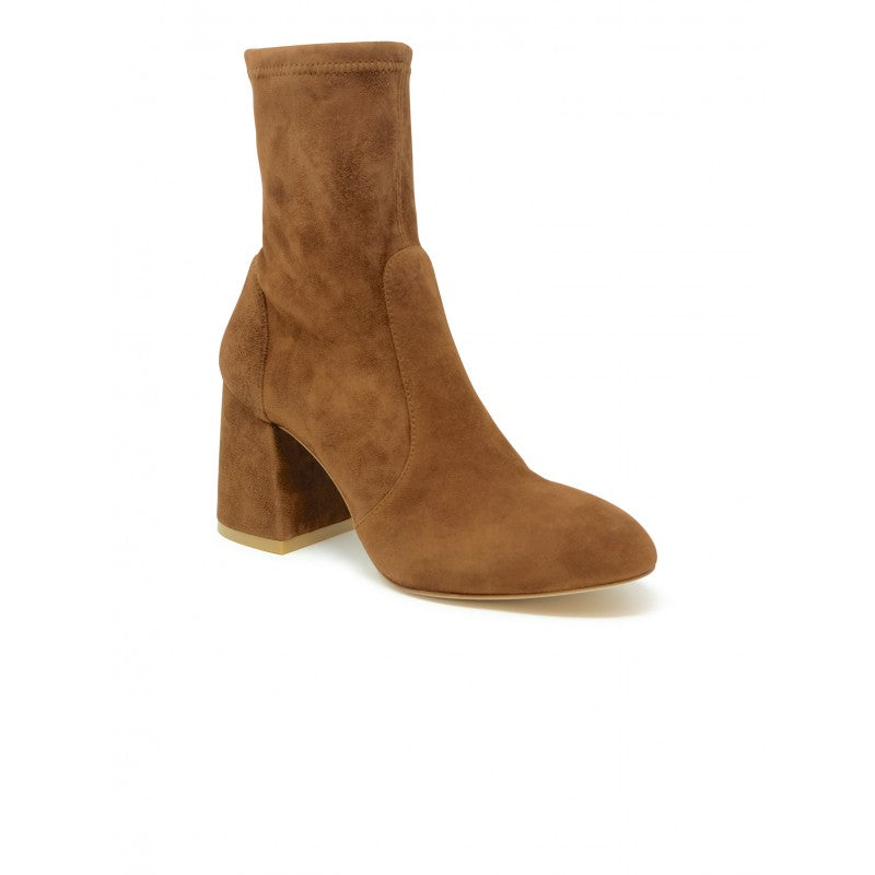 STUART WEITZMAN Flareblock 85 Stretch Bootie