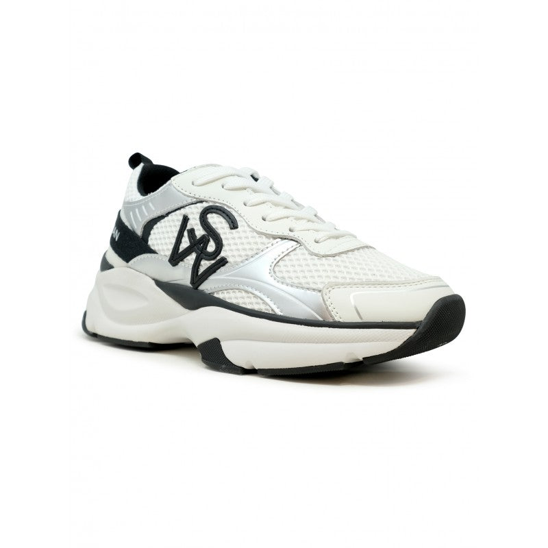 STUART WEITZMAN Leather SW Trainer - Women's Stylish Casual Footwear