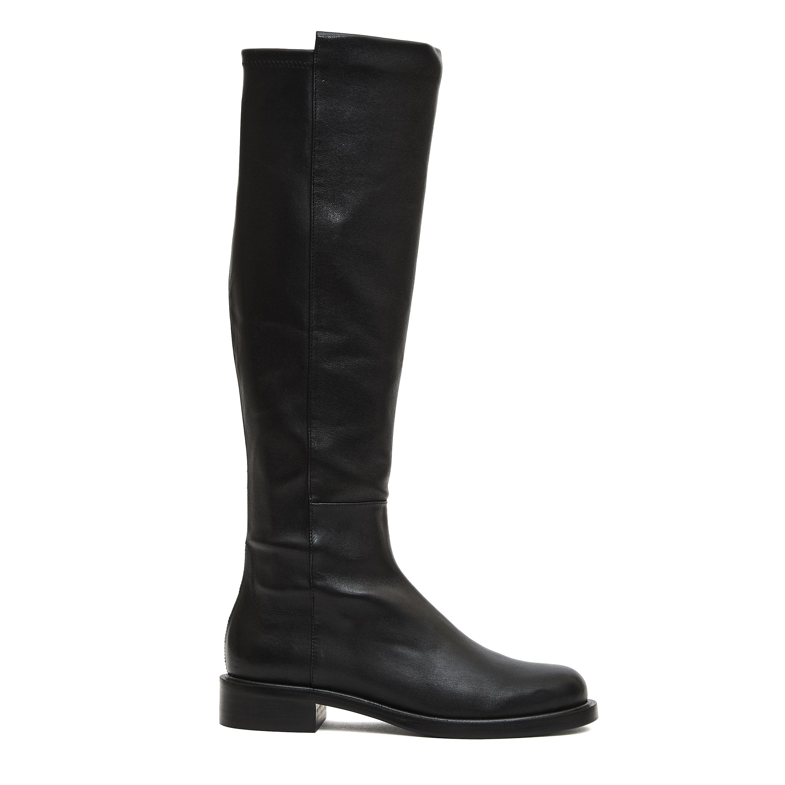 STUART WEITZMAN Knee-High Stretch Leather Boots