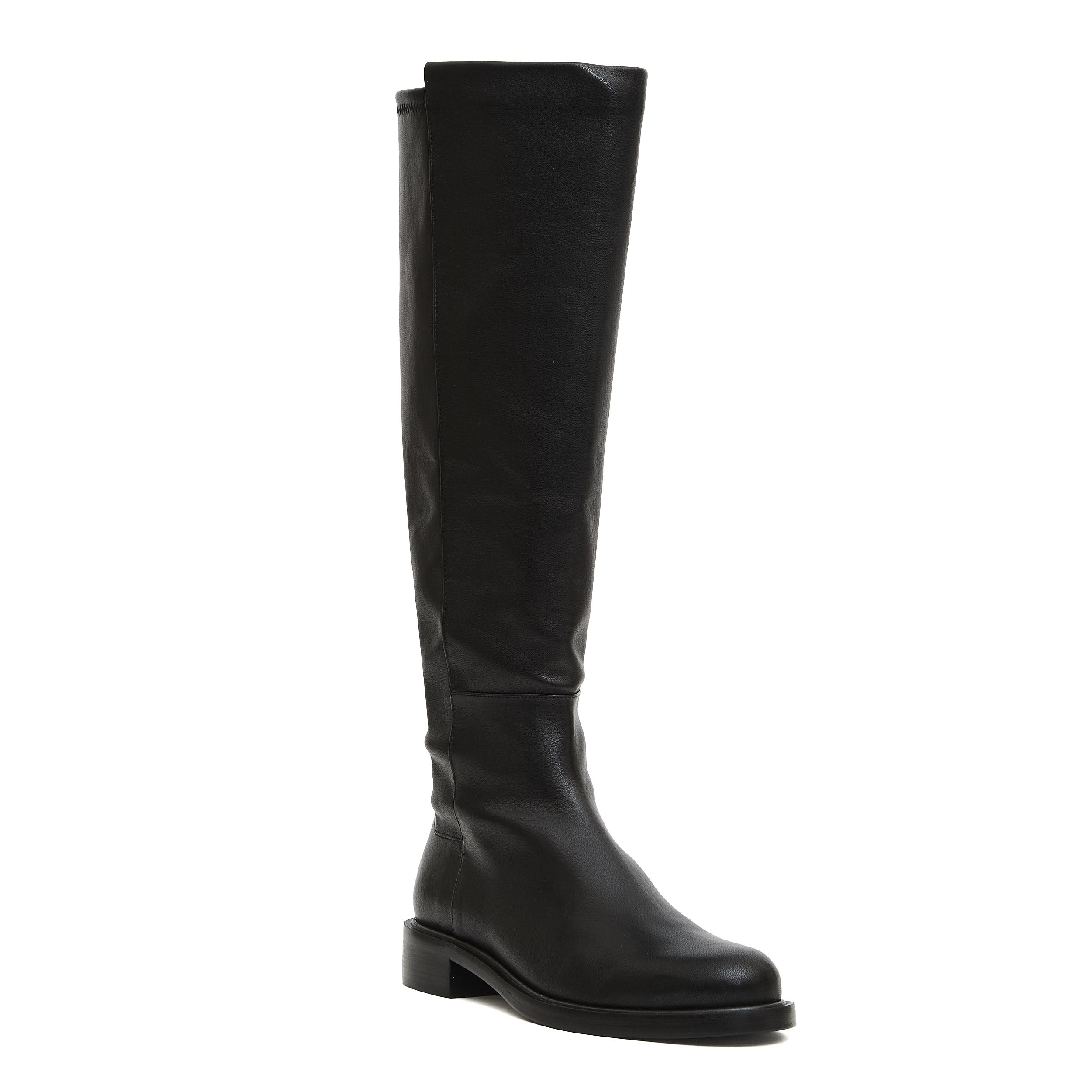 STUART WEITZMAN Knee-High Stretch Leather Boots