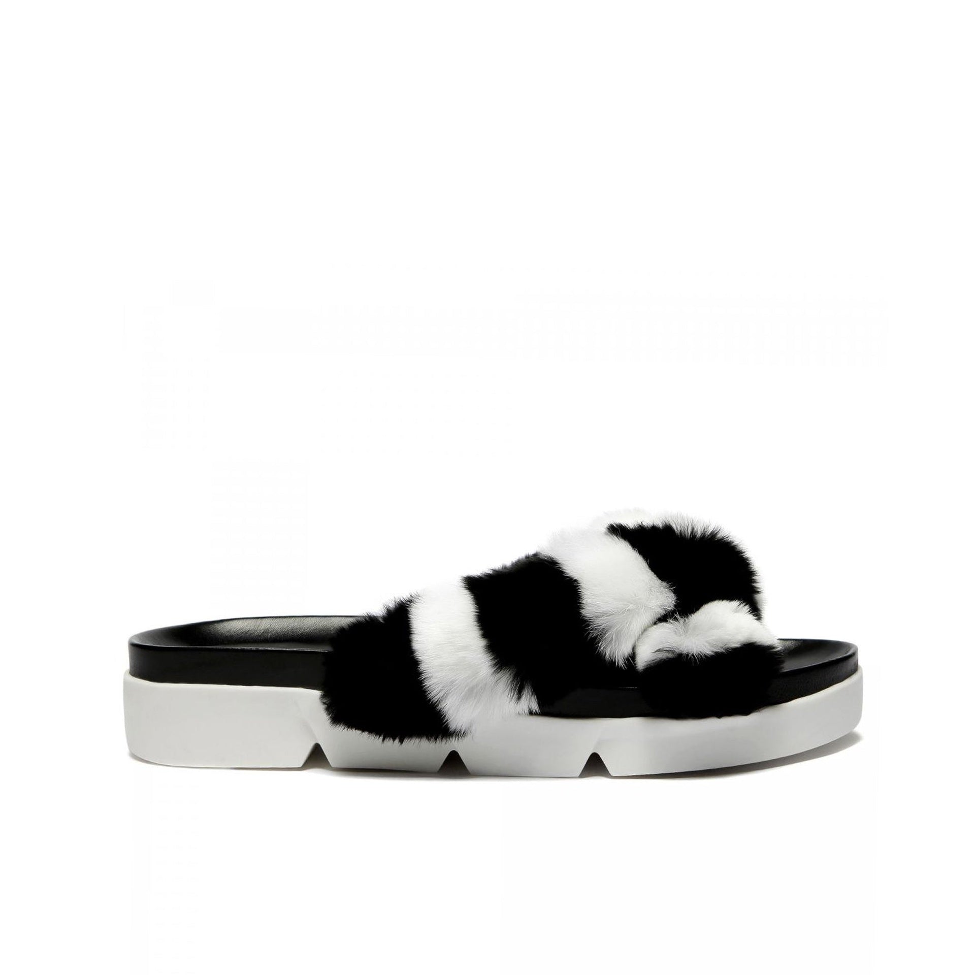 STUART WEITZMAN Luxurious Fur Slippers for Women