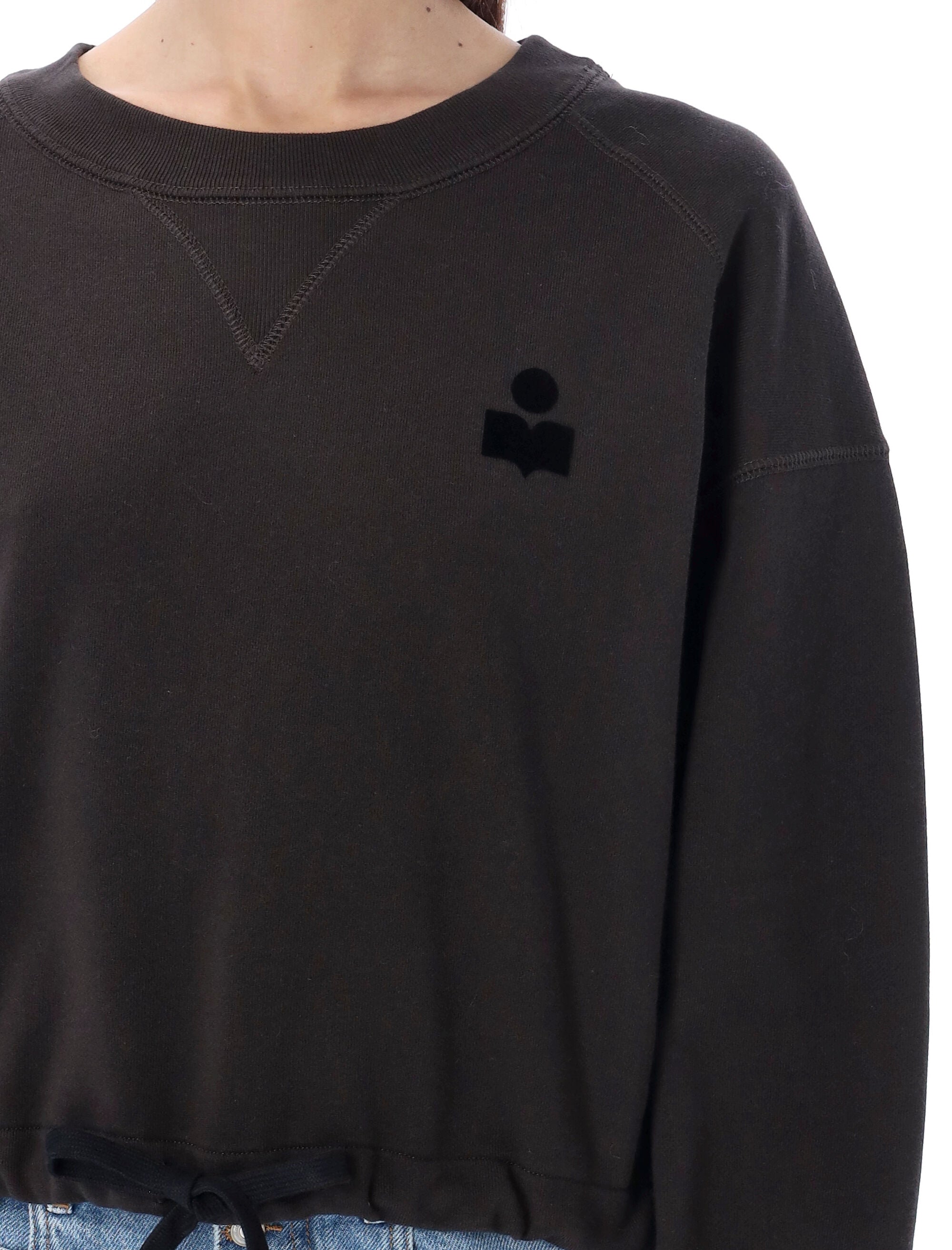 ISABEL MARANT ETOILE Mini Cropped Hoodie