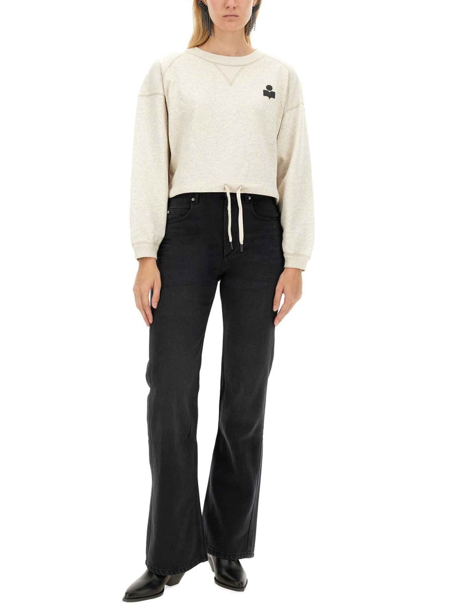 ISABEL MARANT ETOILE Women’s Mini Cropped Hoodie