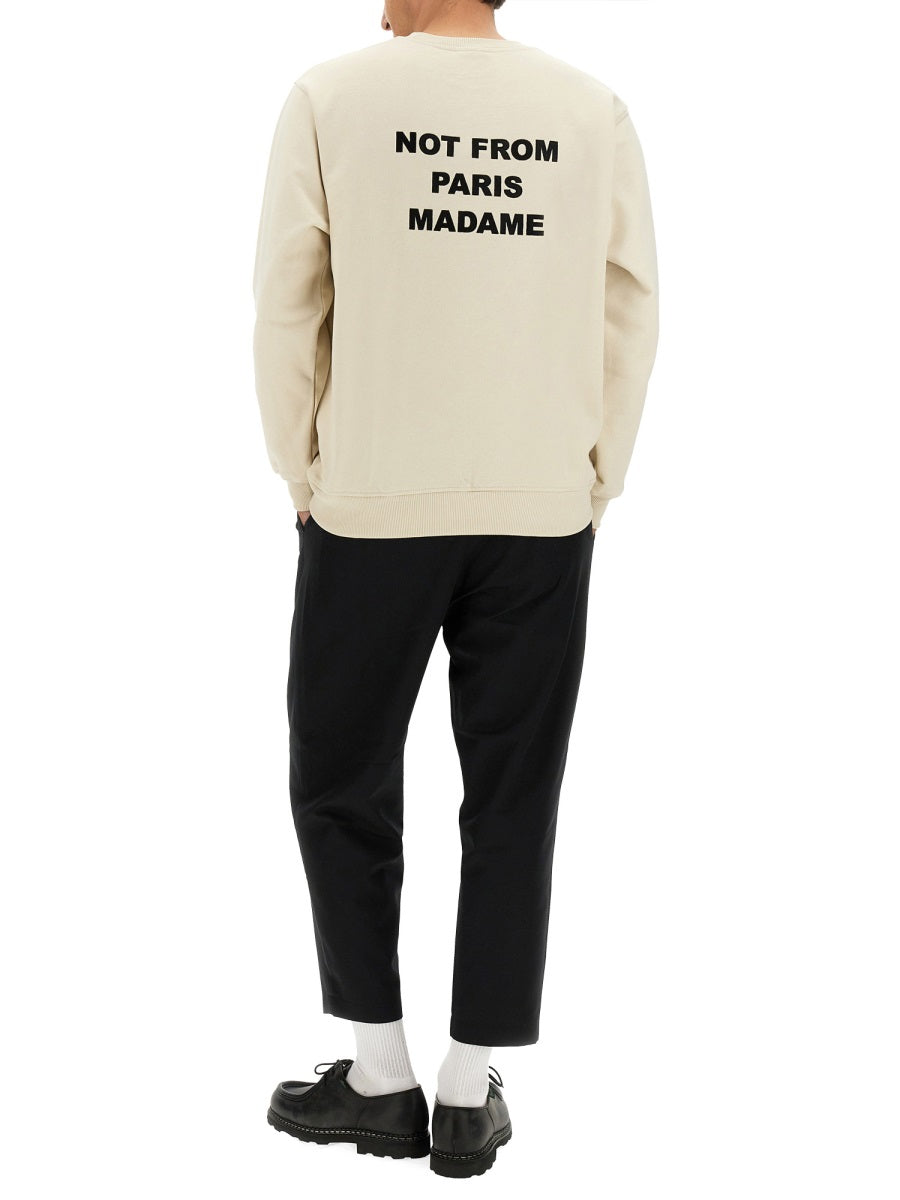 DRÔLE DE MONSIEUR Slogan Sweatshirt Size L