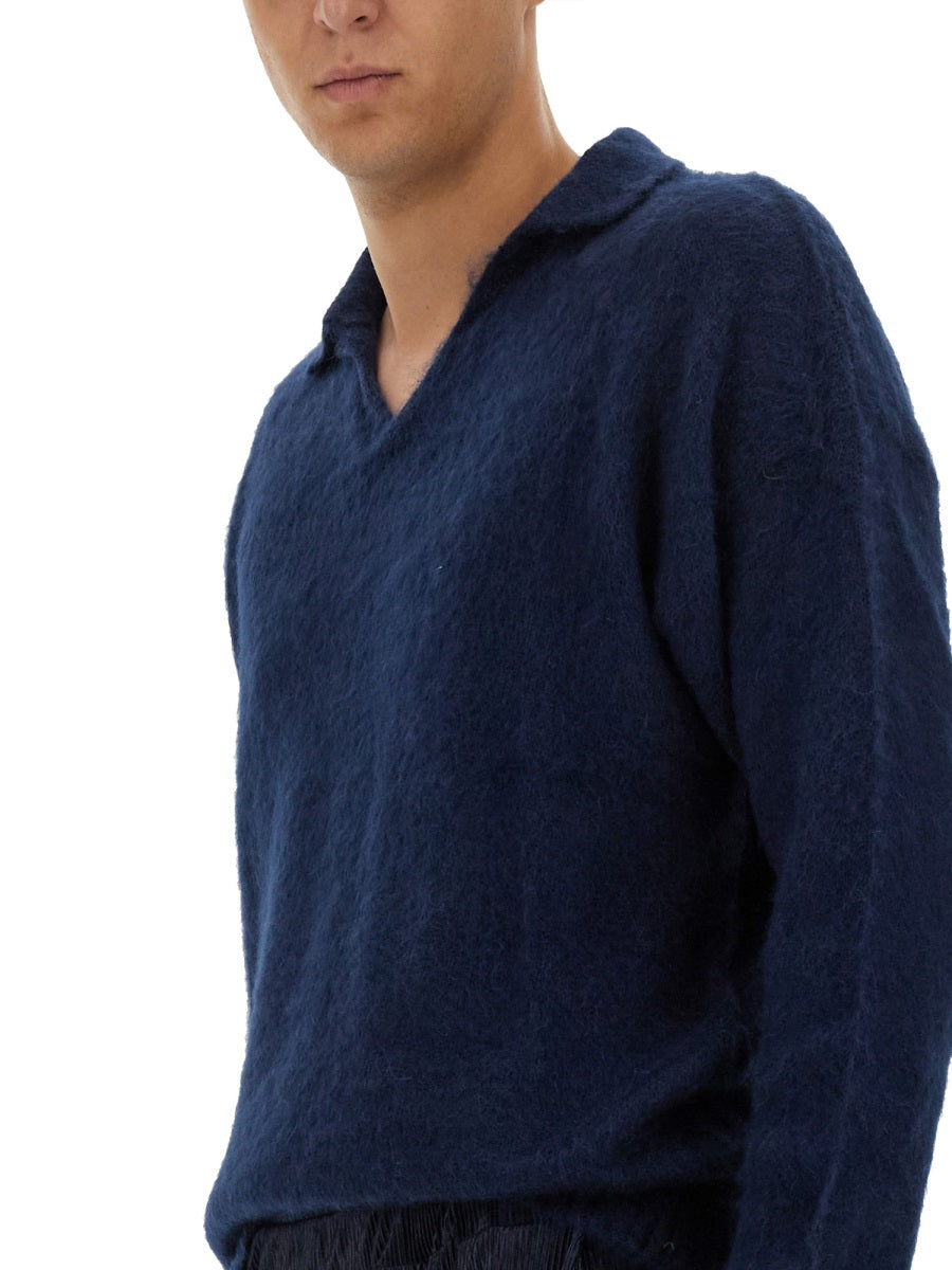 FAMILY FIRST Knit Polo - Size L