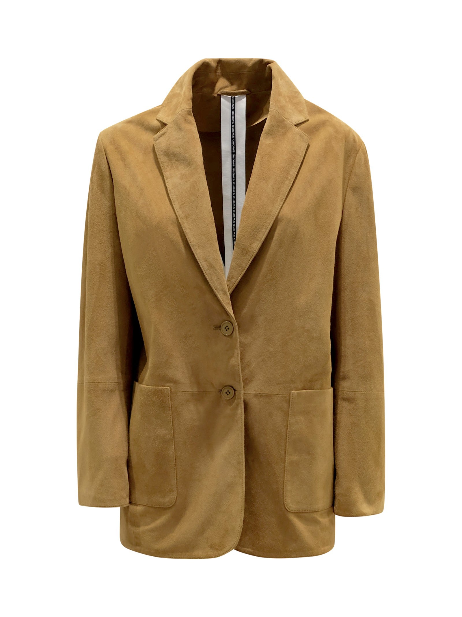 SWORD 6.6.44 Chic Suede Jacket for Women - Perfect for Spring Summer 25